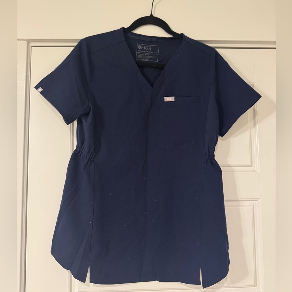 Figs Women's Navy Blue Top